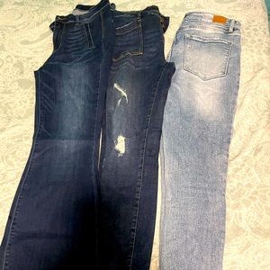 3 pair of Judy Blue